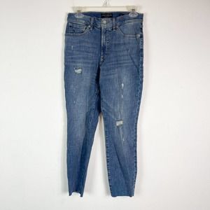 Lucky Brand NWOT Women's Blue High Rise Bridgette Skinny Jean Size 30